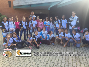 Sabadão fazendo o que nos motiva, FEMININO do projeto Crianças Primeiros Passos na COPA SESC